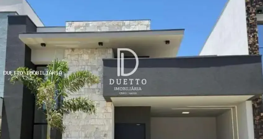 Casa em condomínio para venda em indaiatuba, loteamento park gran reserve, 3 dormitórios, 3 suítes, 4 banheiros, 2 vagas