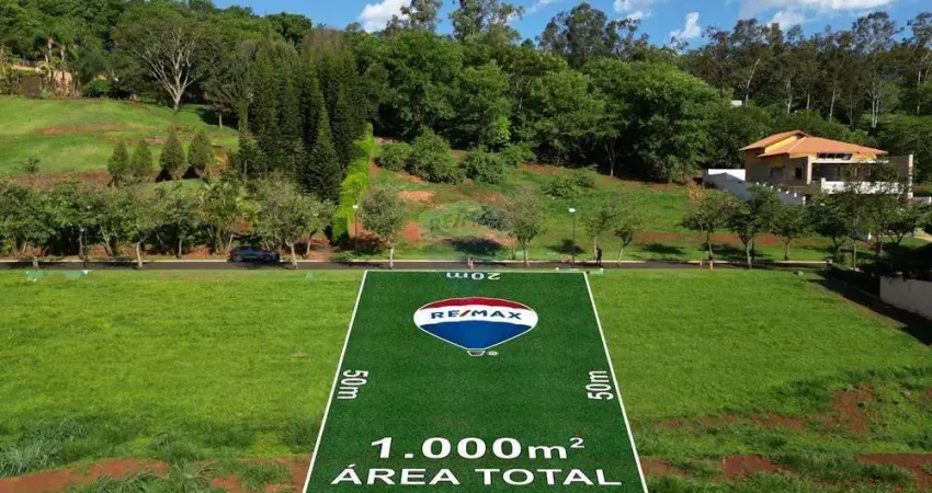 Terreno a venda, Bonfim Paulista, Condomínio Aspen, 1000m² Ribeirão Preto/SP