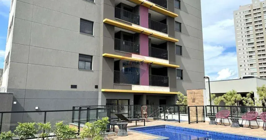 Apartamento à venda no Edifício Sette, Quinta da Primavera,  1 suíte, 44m², Ribeirão Preto/SP