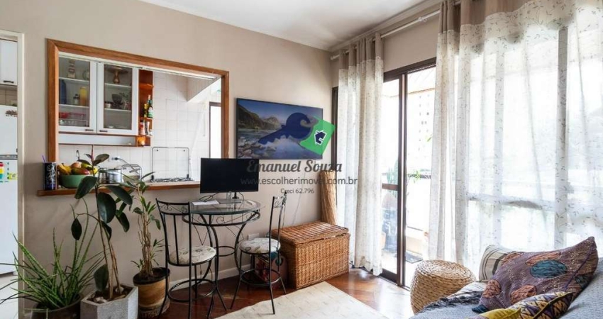 Apartamento para Venda em São Paulo, Brooklin Paulista, 1 dormitório, 1 banheiro, 1 vaga