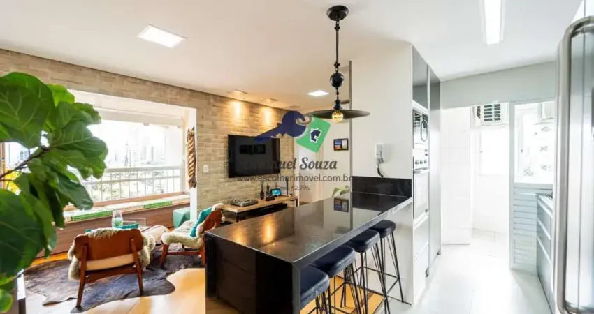 Apartamento para Venda em São Paulo, Cidade Monções, 2 dormitórios, 1 suíte, 2 banheiros, 2 vagas