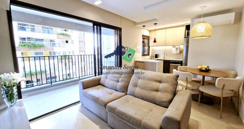 Apartamento para Venda em São Paulo, Brooklin, 3 dormitórios, 1 suíte, 2 banheiros, 1 vaga