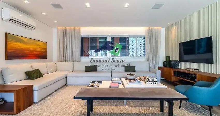 Apartamento para Venda em São Paulo, Moema, 3 dormitórios, 3 suítes, 3 banheiros, 2 vagas