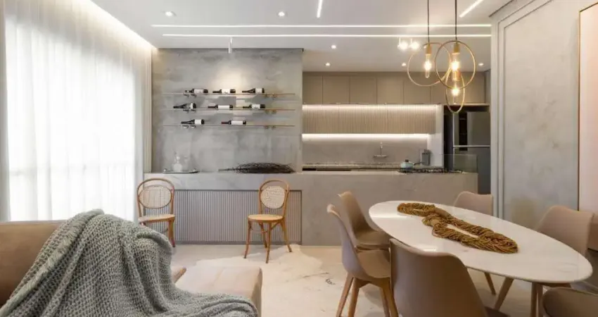 CONCEPT - 615.000 - Apartamento à venda, 1 Suíte, 58m², 1 Vaga, Gleba Palhano, Londrina, PR