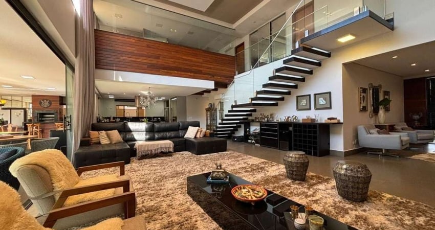 ROYAL PARK - R$ 5.500.000 - Casa á venda, 4 suítes, 433m², 4 vagas, Londrina-PR.