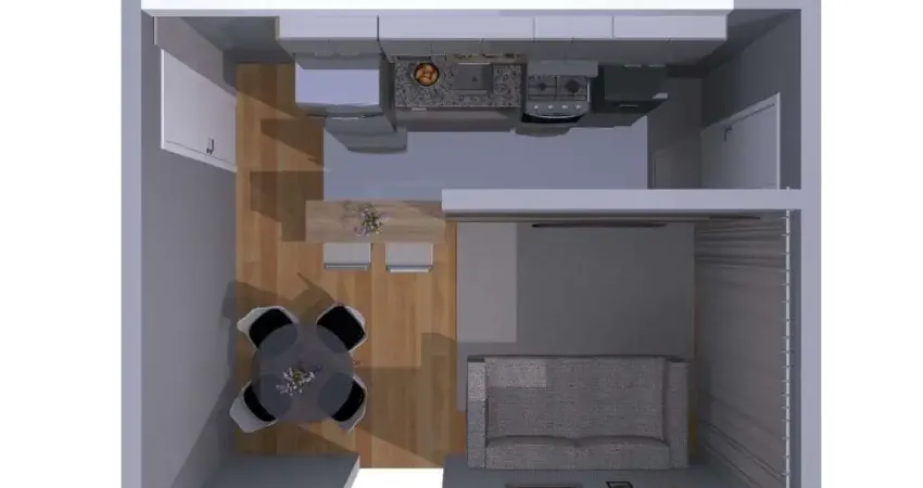 Malibu | apartamento para locação com 3 quartos, 64m² por r$ 2.200,00 - aurora, londrina, pr