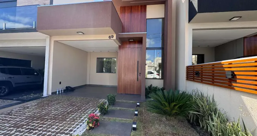 MORADA DAS FLORES - R$ 615.000 - Casa à venda, 3 Quartos (1 Suíte), 81m², 2 Vagas, Jardim Ecoville
