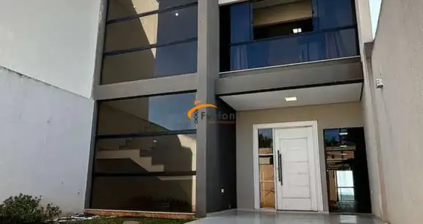 Sobrado alto padrão em jardim monte carlo, telêmaco borba/pr