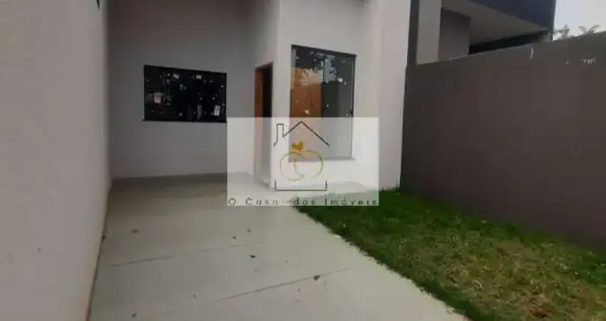 Venda de Casa Nova no Jd. Porto Seguro - R$ 299.000,00