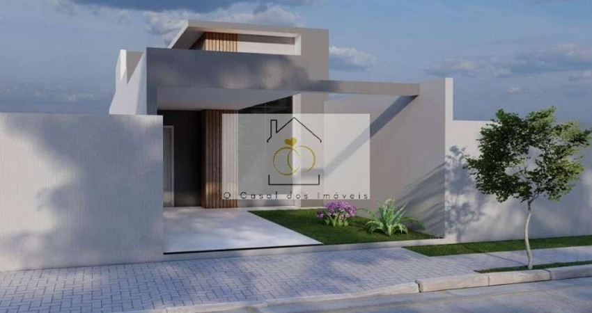 Oportunidade de casa em construção - Entrada Facilitada no Jardim Coliseu!