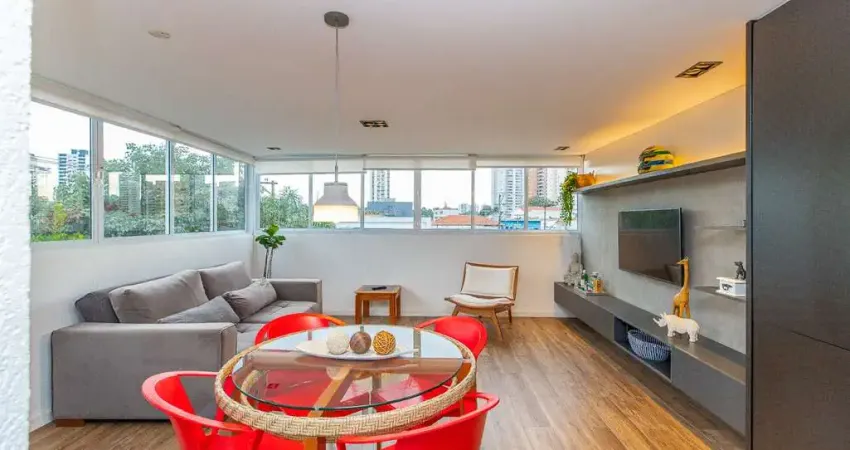 Apartamento garden para venda em chácara santo antônio (zona sul) com 1 quarto, 64m²