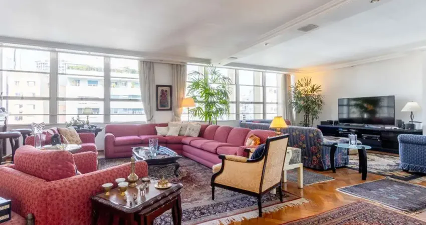 Apartamento tipo para venda em higienópolis com 4 quartos, sendo 2 suítes, 275m²