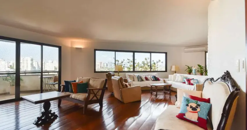 Apartamento tipo para venda em pacaembu com 4 quartos, sendo 4 suítes, 379m²