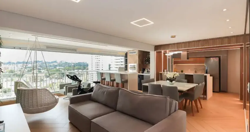 Apartamento tipo para venda em vila anastácio com 2 quartos, sendo 2 suítes, 105m²