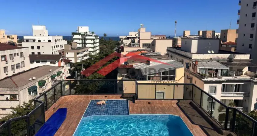 Apartamento à venda cobertura - 250mts - 03 dormitorios - 03 banheiros - 02 vagas - guarujá