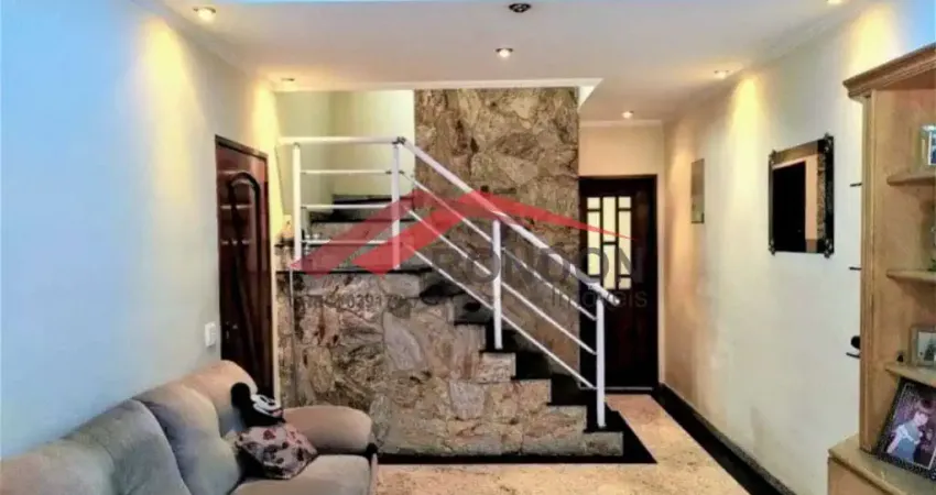 Sobrado à venda com 3 dormitórios sendo 3 suítes e 3 vagas - vila são jorge