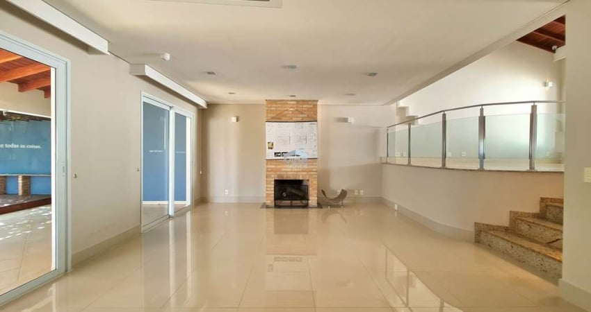 Casa Comercial Impecável na Chácara da Barra em Campinas-SP  7 Salas, 4 Banheiros, 5 Vagas de Garagem, 284,76 m² - Ar Condicionado, Alarme e Mais!