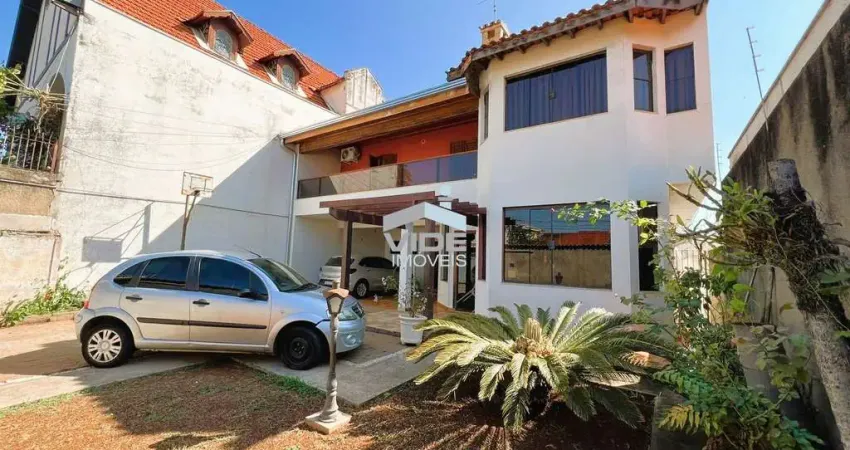 Casa Comercial à Venda em Campinas-SP, Bairro Taquaral  3 Quartos, 1 Suíte, 4 Salas, 4 Banheiros, 6 Vagas de Garagem  191m²