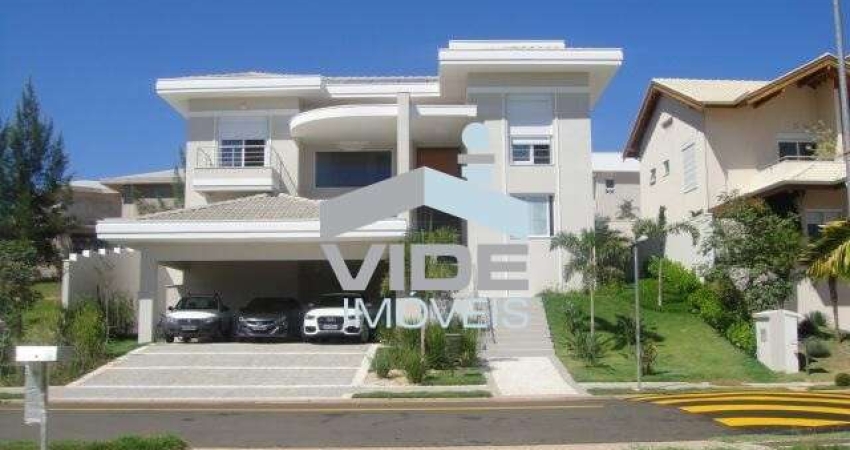 Casa de Luxo em Condomínio no Alphaville D Pedro - Campinas: 4 Quartos, 4 Suites, 362m² de Área! Venha Conhecer!