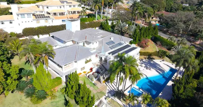 Imponente mansão de luxo no Condomínio Sans Souci em Valinhos-SP: 8 quartos, 8 suítes, 6 salas, 14 banheiros, 13 vagas, 1.465m².