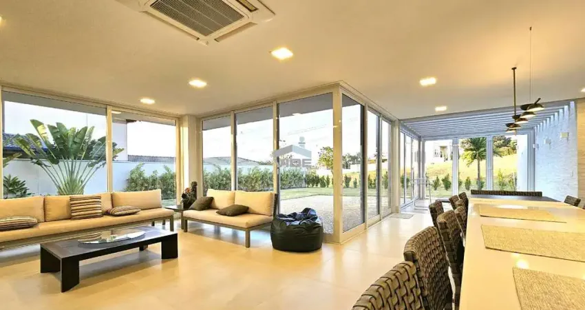 Casa á venda alphaville campinas | alto padrão com 5 suites, spa, 1008 m2 de terreno 598 de area construida