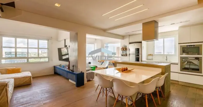 Apartamento alto padrão duplex para venda ou para locação no cambuí | campinas - sp | mobiliado