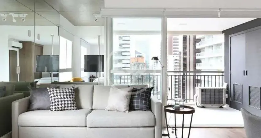 Alugo apartamento de studio 63m2 com vaga no brooklin codigo: 122026