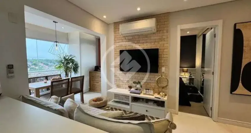 Vendo apartamento mobiliado, 48m², 1 suíte, lavabo, 1 vaga de garagem, área de lazer, jardim aeropor