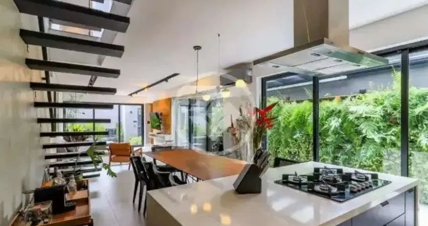 Vendo casa moderna no brooklin com rooftop - 200m2 com 2 suites e 2 vagas codigo: 57529