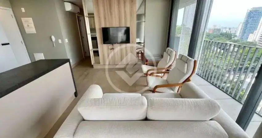 Apartamento para locação vila madalena, 63m2, com 1 vaga, mobiliado. codigo: 121108