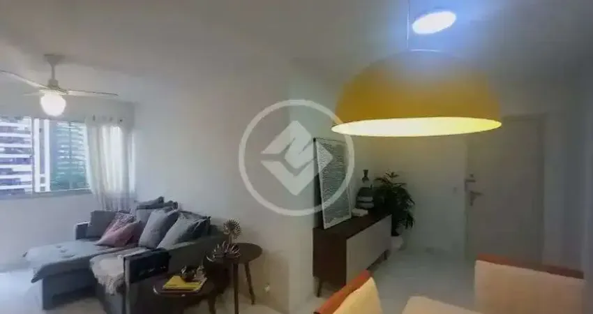 Apartamento reformado, 62 m², 02 dormitórios, 02 banheiros, 01 vaga, área de lazer, vila olímpia cod