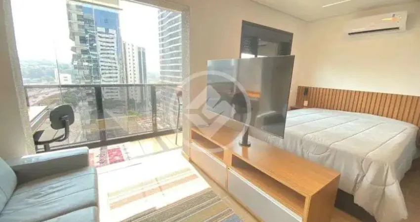 Studio mobiliado com vaga - ar condicionado - na vila olimpia com lazer club completo - próximo ao s