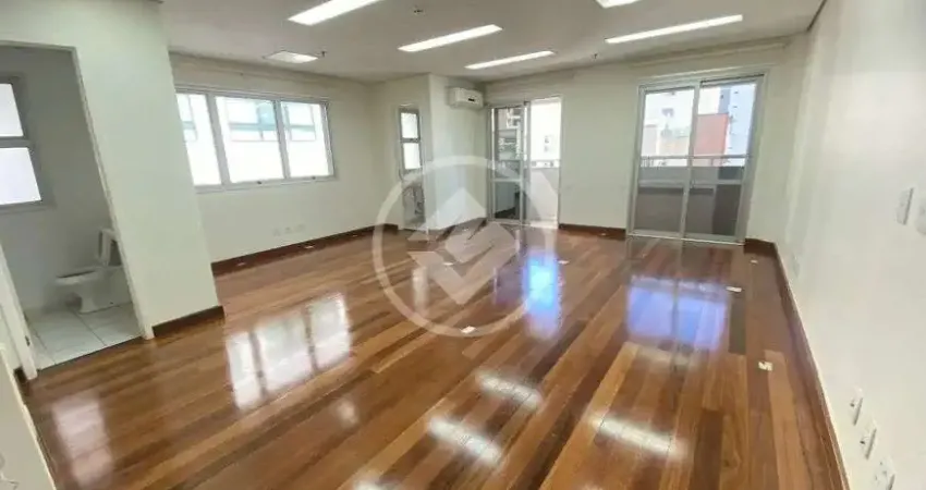 Sala comercial no coração do itaim 41m2, 1 vaga, varanda codigo: 104120