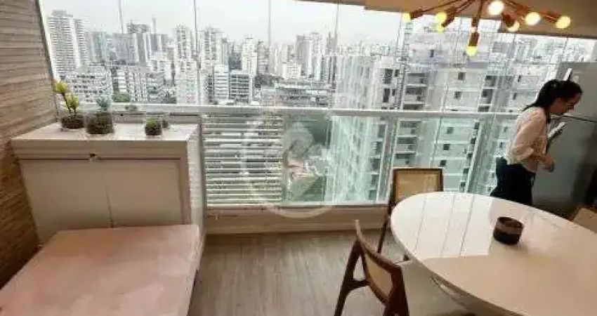 Vendo studio mobiliado com 43m2 e 1 vaga no brooklin codigo: 146156