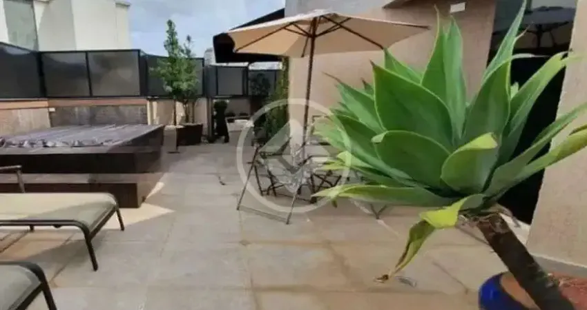 Campo belo - condomínio edifício espaço 290, cobertura duplex à venda de 291m² com 3 suítes, 4 banhe