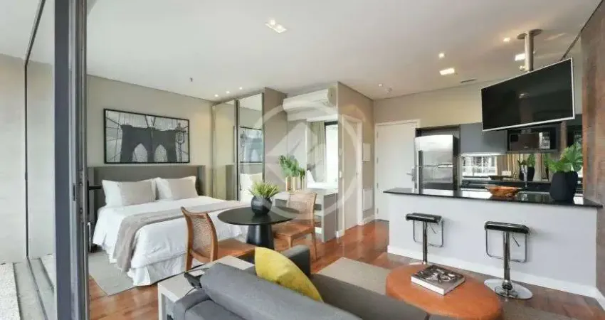 Apartamento studio 42 m², 1 dorm. 1 vagas | itaim bibi | venda codigo: 77382