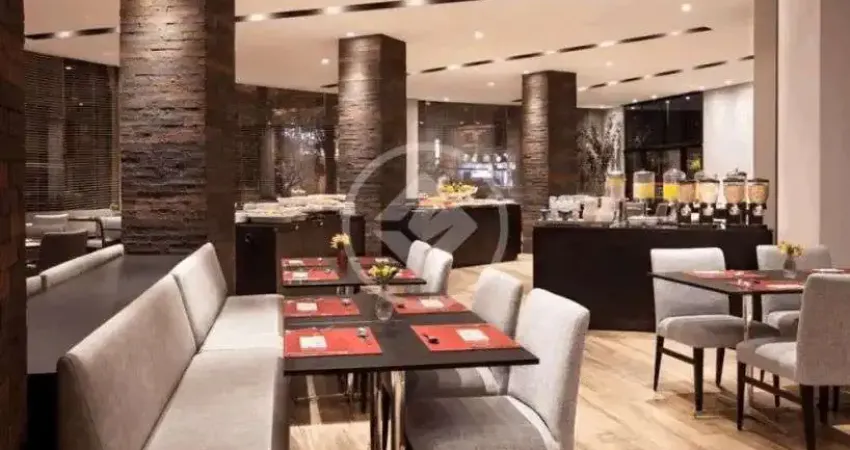 Flat 28m à venda na avenida ibirapuera no hotel meliá - unidade hoteleira com 1 vaga de garagem. cod