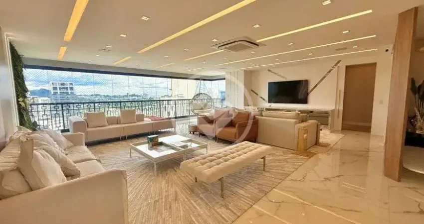 Belíssimo apartamento de alto padrão em ótima localização, 313 m2, 3 suítes, 5 vagas, alphaville cod