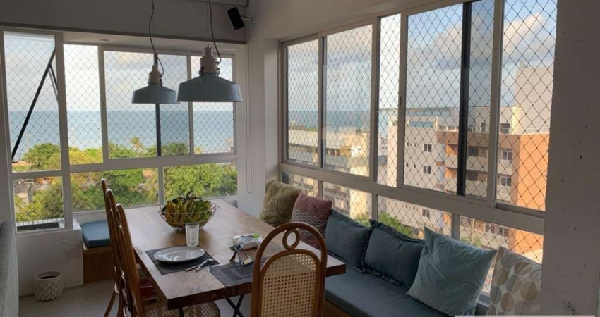 Apartamento com 2 quartos todo reformado com vista para o mar e próximo da praia em Tambaú