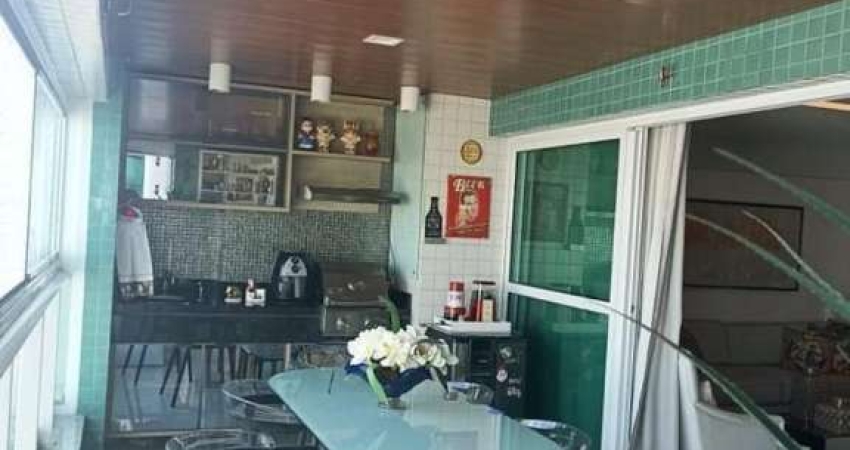 Apartamento com 185 m², 3 suítes e 4 vagas de garagem no Brisamar