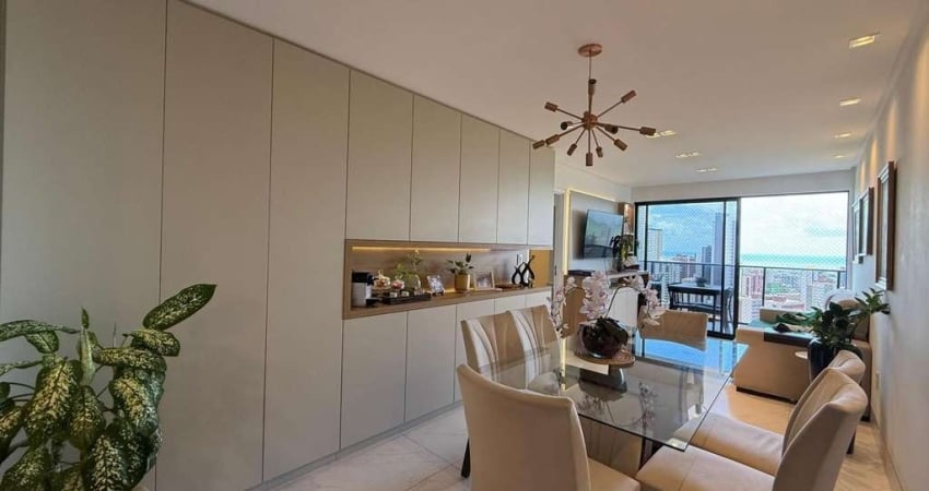 Apartamento porteira fechada com 3 quartos em prédio novo e moderno no Miramar
