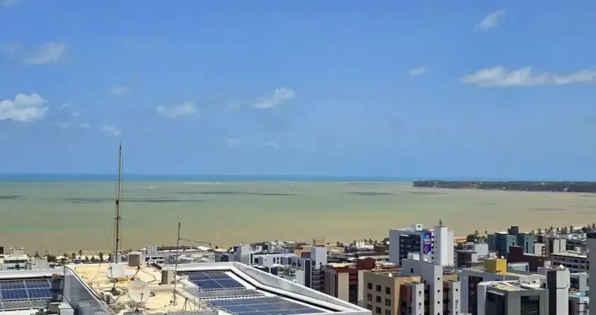 Apartamento com 3 quartos e com vista definitiva para o mar no bairro de tambaú