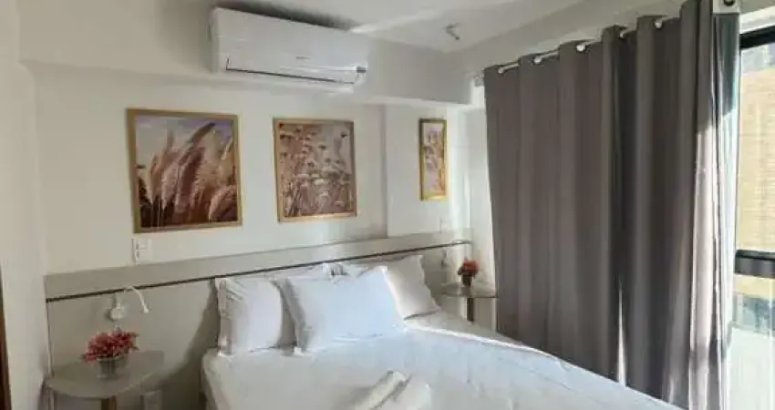 Flat novo todo mobiliado na beira mar do Jardim Oceania