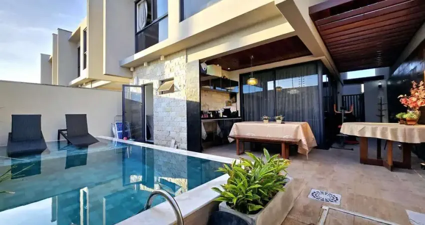 Casa MOBILIADA disponível para LOCAÇÃO com 4 quartos no condomínio Alliance House em Intermares