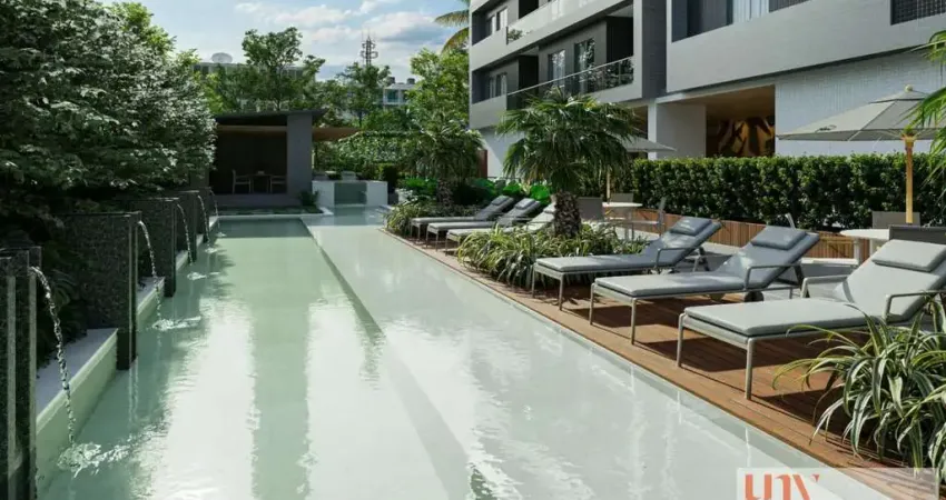 Apartamento em construção com 65 m² e área de lazer no bairro do Altiplano