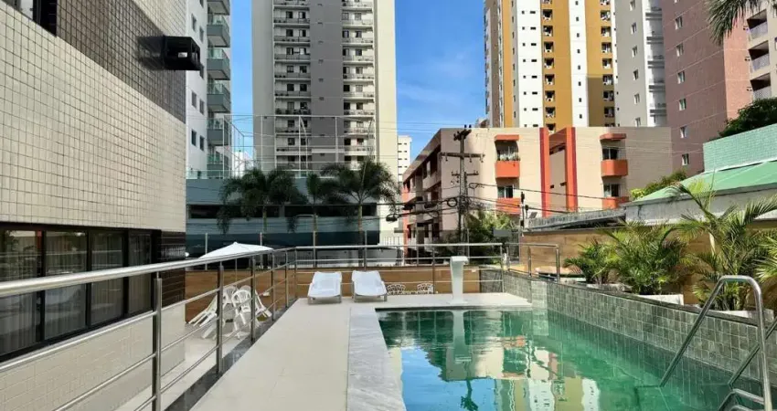 Apartamento com 3 quartos e área de lazer em ótima localização no bairro de Tambaú