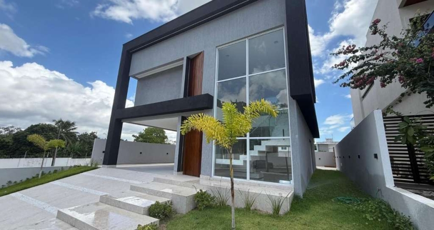 Casa nova, recém construída, 4 suítes e piscina no condomínio Alta Vista no Altiplano