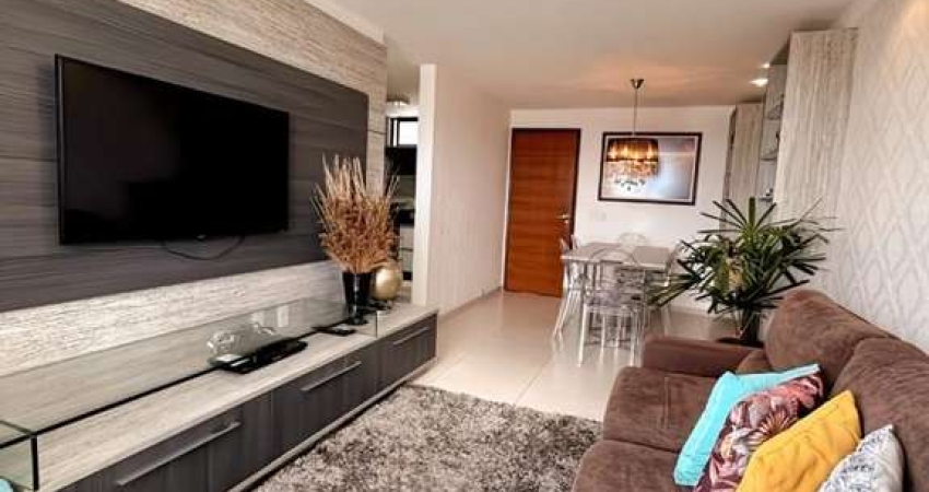 Apartamento com 76 m² e 2 suítes em andar alto no bairro de Tambauzinho