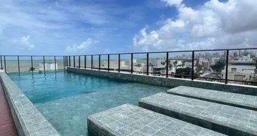 Flat novo com 18 m², todo mobiliado, no empreendimento Get One no Jardim Oceania