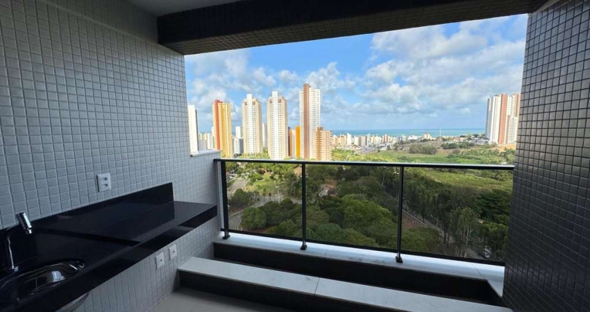 Apartamento novo com 3 suítes e vista definitiva no Miramar